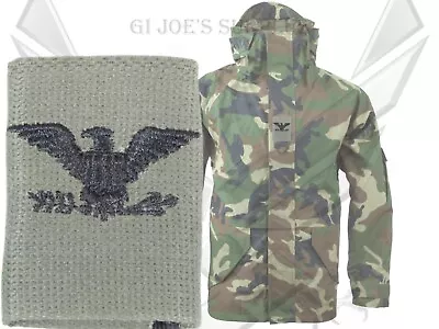 New Military Uniform Gortex Colonel VELCRO® Brand Hook Compatible Rank 2A1 • $7.99