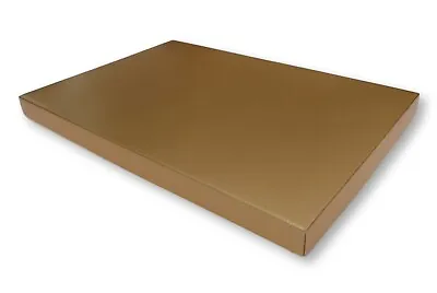 50 Gold A5 Gift Boxesgreeting Cards Jewellery Dvdsweddingbirthday Gift Box • £28.99