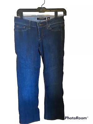 Ed Hardy Womens Jeans Bootcut Skull Rhinestone Embellished Pocket Denim Size 26 • $69.30