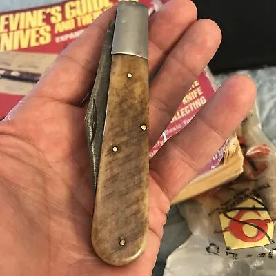 Vintage Sabre Saw Cut Bone Handle Knife • $35