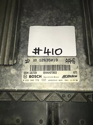 Holden Commodore Acdelco Aah6 E69 Ecu V6  E69  Part Number- 12635019 • $110