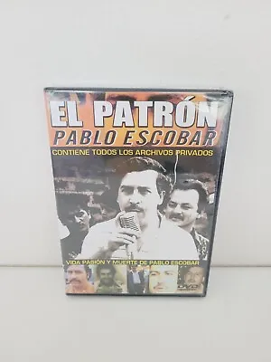 El Patron: Pablo Escobar (DVD) Vida Pasion Y Muerte De Escobar Spanish Rare HTF • $39.99