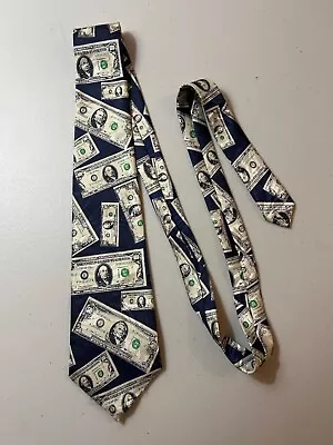 A. Rogers Men's US Dollars MONEY Necktie Neck Tie Novelty Polyester • $7.79