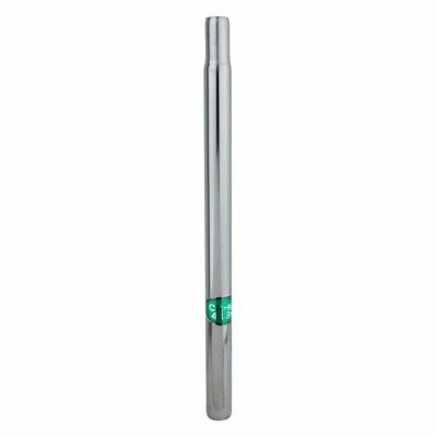 $23.50 • Buy MTB Bike Seatpost 25.4mm X 12  Silver Zero Offset 4130 Cromoly Steel USA Charity