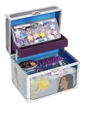 Disney Wish Makeup Set In Train Case 21 Piece Cosmetic Set Asha Ages 3+ New! • $22.80