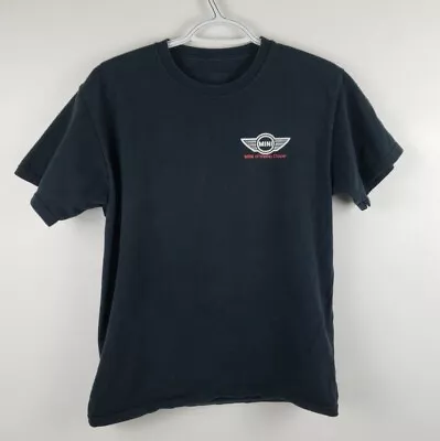 Mini Cooper Dealership T-Shirt Short Sleeve Black Mens Size M • $11