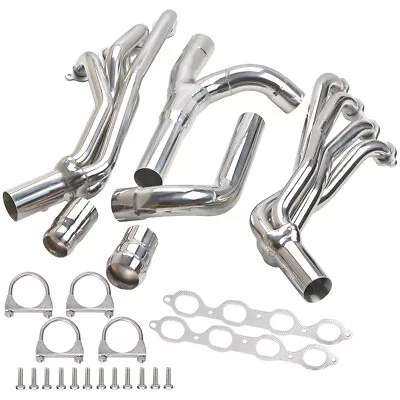 For 2014 2015 -2017 Chevy GMC Silverado Sierra 1500 5.3L 6.2L Exhaust Headers • $266