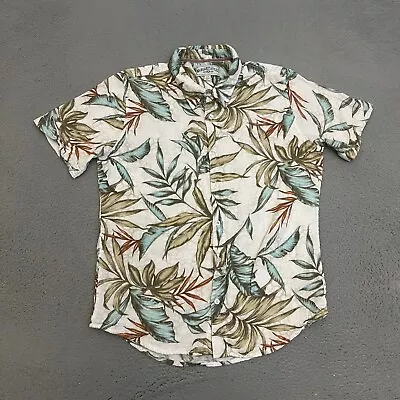 Margaritaville Hawaiian Shirt Mens Size Large Short Sleeve Button Up • $13.99