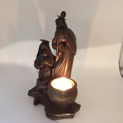 Christmas Nativity Candle Holder Party Lite Holy Night Mary Joseph Baby Jesus • $24.25