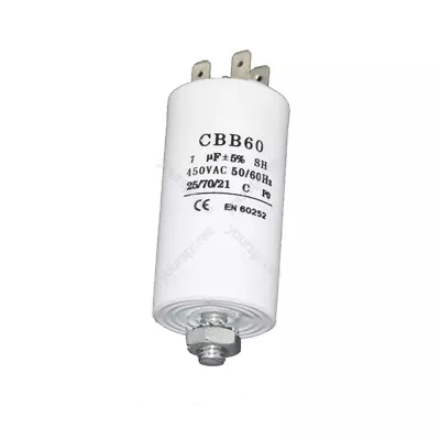 TUMBLE DRYER MOTOR CAPACITOR 7UF For CANDY HOOVER • £4.79