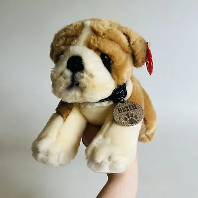Keel Toys Soft Toy Cuddly Plush Burch Bulldog Dog Puppy Stuffed Animal 11” • £12.95