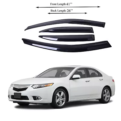 Fits For Acura TSX 0412 Acrylic Side Window Visor Sun Rain Deflector Guard • $30.99