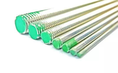 £18.99 • Buy A2 Stainless Steel Fully Threaded Studding Rod/Bar/Allthread M2.5,3,4,5,6,8,10mm