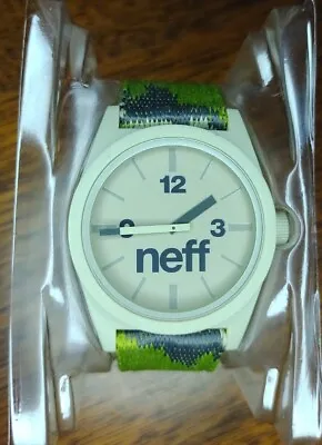 Neff Daily Woven Band Camo Watch • $35