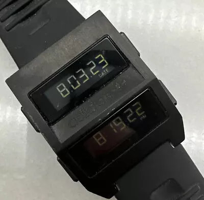 Rare Adidas Men's Archive M3 Black Dial Watch - All Black Working • $57.99