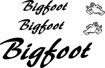 5 Pc BIGFOOT Camper RV Vinyl Decal Sticker Graphics Stickers! • $34.88