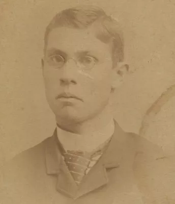$24.76 • Buy Portrait Of Young Man In Early Eyeglasses - Richmond, Va