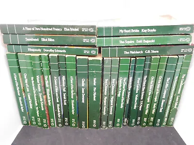 Lot Of 27 Vintage Virago Modern Classic Novels Green Covers Penguin Press • $86.85