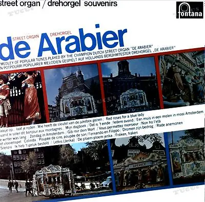 Draaiorgel De Arabier - Street Organ / Drehorgel Souvenirs LP (VG/VG) .* • $5.99