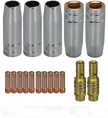 Tip Diffuser Nozzle Parts Fit Snap On MIG125 MIG135 Welder Parts 17-pk • $29.99