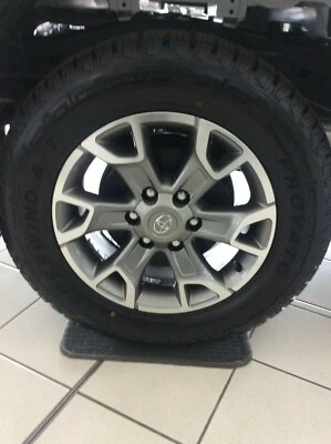 $274.95 • Buy Toyota Hilux Fortuner Machined Grey 18  Alloy Wheel Genuine Parts
