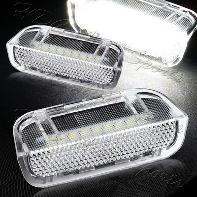 $14.50 • Buy For VW Golf 5 6 7/GTI MK5 MK6 MK7 White 18-SMD LED Side Door Courtesy Light Lamp