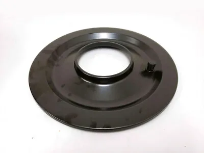 14  Round Black Flat Air Cleaner Base  5-1/8  Neck Opening Carter Holley Rod • $26.87