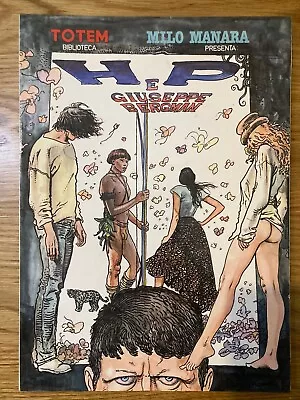 Milo Manara HP E Giuseppe Bergman (Nuova Frontiera 1982) • £10