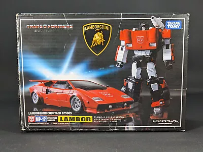 Transformers Masterpiece Sideswipe Complete Takara MP-12 Lambor OFFICIAL • $74.99