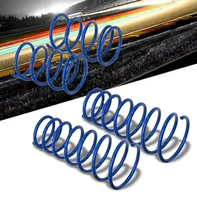 Manzo Front/Rear Blue Street-Version Lowering Springs Kit For 00-03 Maxima A33B • $103.48