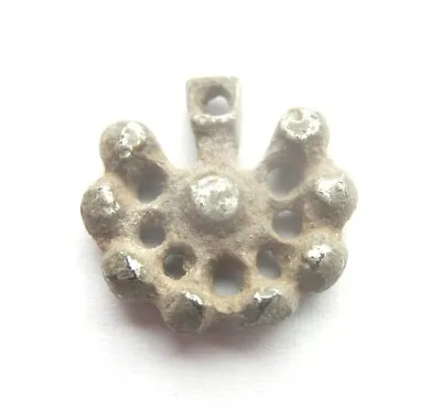 💥 WEARABLE! VIKING ERA Small Bronze SUN Symbol Amulet / Pendant - Viking Relic • $17.95