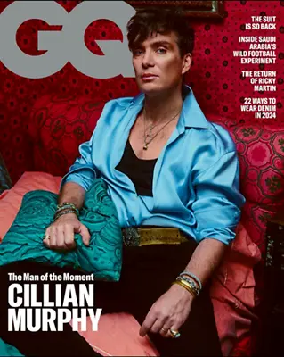GQ Magazine March 2024 The Man Of The Moment Cillian Murphy • $16.99