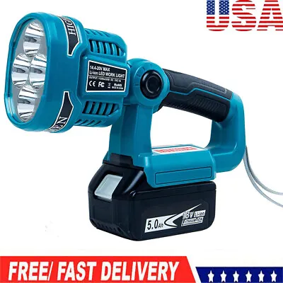 12 W 1120LM Jobsite Flashlight Spotlight 18 V LXT Lithium-Ion Cordless By Makita • $25.89