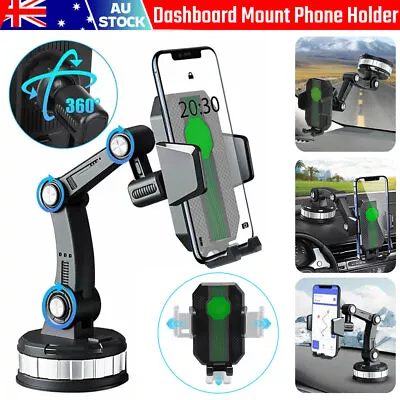 Car Mobile Phone Holder Gravity Dashboard Suction Mount Stand Universal GPS OZ • $15.45