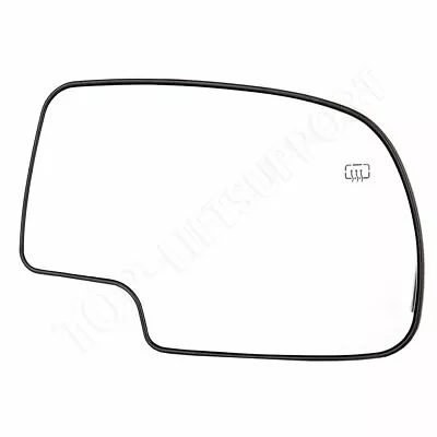 For Chevy Silverado GMC Sierra Side RH View Mirror Glass Power Heated Passenger • $12.61