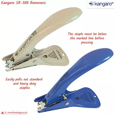 KANGARO SR-300 Specially Design Heavy Duty Staple Remover Easy Pull Mechanism • £7.49