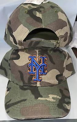 New York Mets Camouflage   Baseball Hat New • $14.99