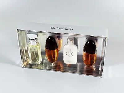 Calvin Klein MINIATURE SET 4 X 15ml 🎁 NEXT DAY DELIVERY 🎁 • £39.99