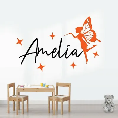 £3.49 • Buy Personalised Name Wall Art Sticker Letter Baby Boys Girls Bedroom Nursery Decal 