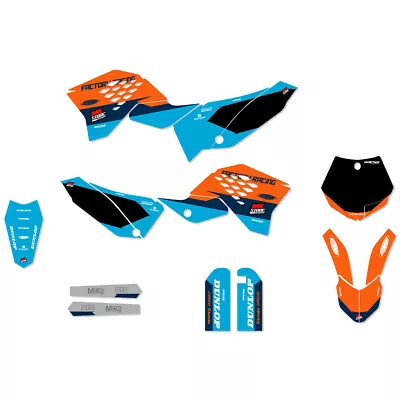 Ninetwo Decals KTM 65SX 09-15 Blue Orange W/ Black BGS Graphics Kit • $139.95