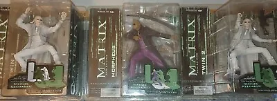 The Matrix Twin 1 Twin 2 And Morpheus Action Figures • $118.99