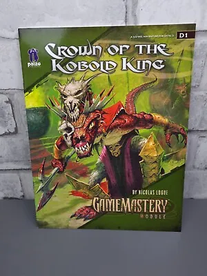 Paizo GameMastery Module Crown Of The Kobold King D1 Pathfinder RPG Unread • £33.95