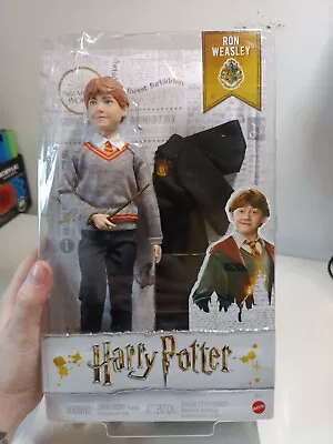 WIZARDING WORLD OF HARRY POTTER RON WEASLEY 10  ACTION FIGURE WITH WAND And ROBE • £13.99