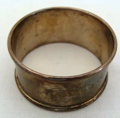 Webster Company Sterling Silver Napkin Ring Monogrammed Katye • $34.99