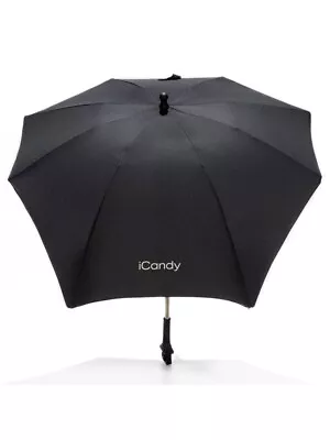 ⭐️ GENUINE ICandy Universal Pushchair Carrycot Sun Parasol BLACK NEW ⭐️ • £22.95