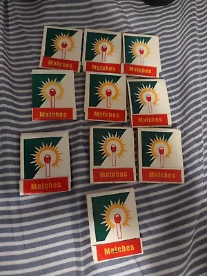 Vintage 7 Eleven Match Book Nos Lot  Of 10 • $10