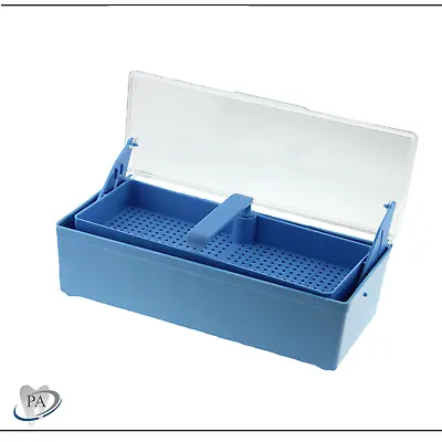 Blue* Germicide Tray For The Cold Sterilization Of Dental Tattoo Medical Tools • $36.90