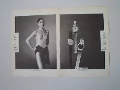 Advertising Advertising 1986 ZENITH QUARTZ/PORT ROYAL/ROYAL MUSEUM WATCHES • £3.61