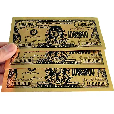 3 Pcs Jesus Malverde Billetes De Millon / Malverde Million Dollar Prayer Bills • $14.99