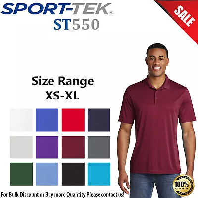 Sport Tek Men's PosiCharge Competitor Polo ST550 • $16.43